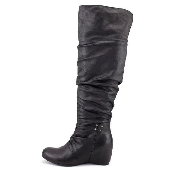Baretraps Valry Women’s Round Toe Wide Shaft Boots Size 8.5 New! - Picture 1 of 7